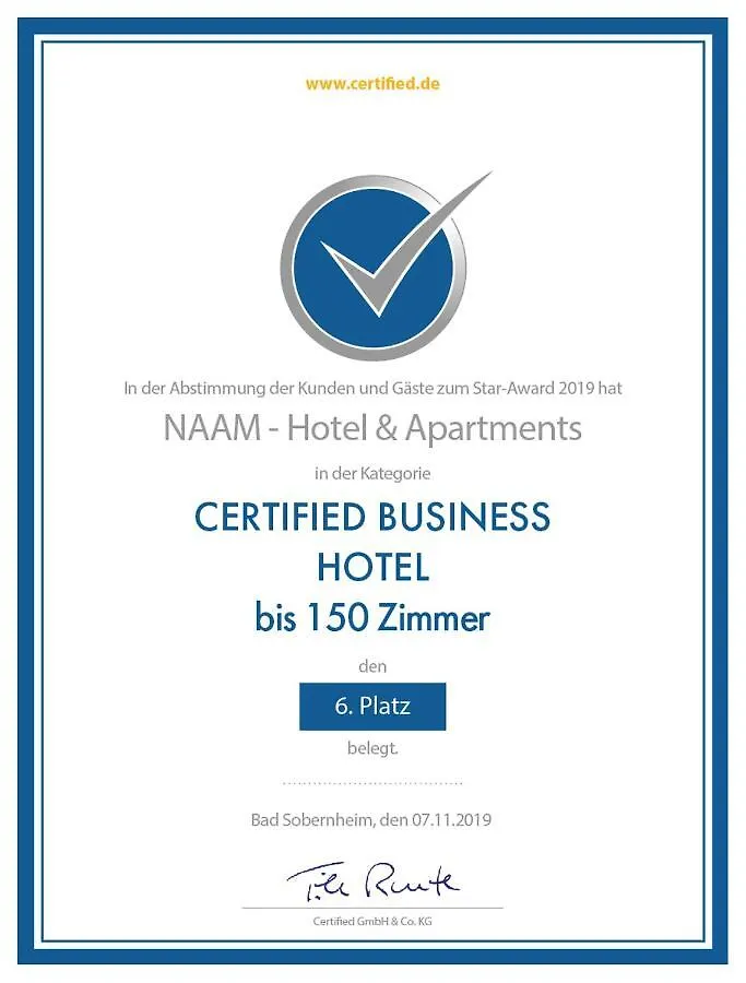 Naam Hotel & Apartments Frankfurt City-Messe Airport Francfort-sur-le-Main Allemagne